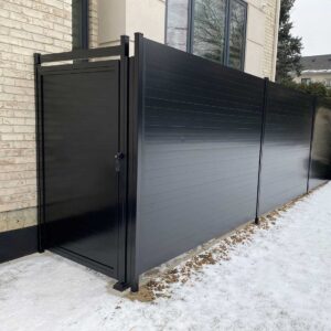 Horizontal Aluminum Privacy Fence Panels