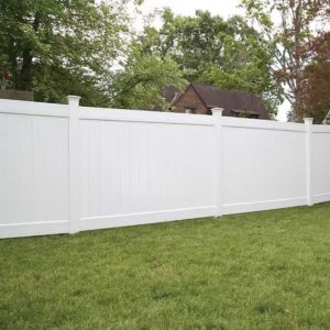 White Vinyl Fence Panels